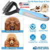 Dog Grooming Rakes 2 Sided Undercoat Rake Pet DeMat