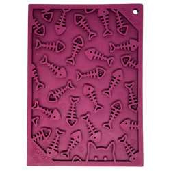 Fishy emat - Small Enrichment Lick Mat for Dogs and Cats