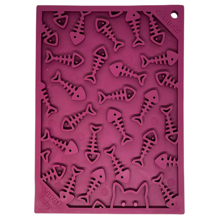 Fishy emat - Small Enrichment Lick Mat for Dogs and Cats