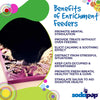 Fishy emat - Small Enrichment Lick Mat for Dogs and Cats
